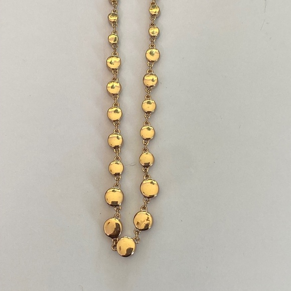 2 J Crew Necklaces- Graduated Rainbow Crystal and Lariat Tassel - Picture 7 of 10